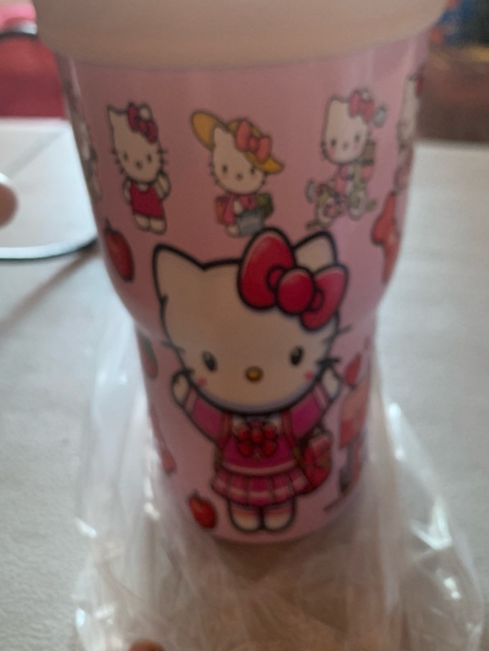 Sanrio Hello Kitty Pink and Red Disposable Party Cup